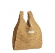 sophia straw bag small - pure natural