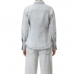 closed fitted utility shirt - light grey 