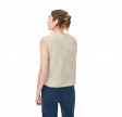 women's gilets east - power snow melange