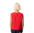 women's gilets east - chili pepper melange