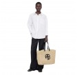 anine bing large rio tote - natural