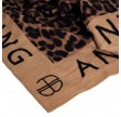 anine bing eliza sarong tan and brown - leopard