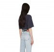 anine bing ave tee collegiate lepard - washed charcoal