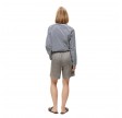 shorts long linen - brown