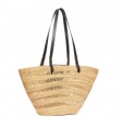elephant grass basket - black