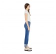 checkkerboard duster flood cuff bunny hop - denim blue