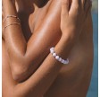 anni lu willow gold bracelet - pale gold