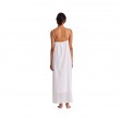 carmen dress voile - white