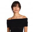 ally wool top - black