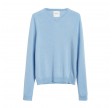 women´s fitted 90's v-neck - light blue