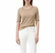 closed crewneck short sleeve - urban beige