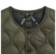 taion unisex military crew neck down vest - d. olive