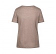 sif v-hals t-shirt - hazy brown