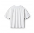 p-f-r cropped tee - white