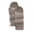 aiayu mei mittens wool - mix bark