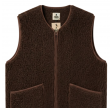 pepitko coldbreaker vest - dark brown