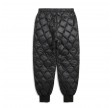 taion unisex military down pants - black