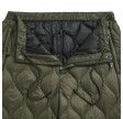 taion unisex military down pants - dark olive