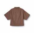 p-f-r ss shirt - brown 