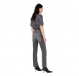 anine bing cohen tee - grey leopard