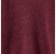 pullover oversize knit - burgundy