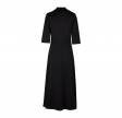 melany knit dress - black