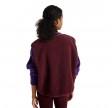 women's vestes hoktown - burgundy melange 
