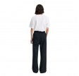 aiayu billy pant zip - black navy