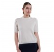 janet short sleeve knit - off white