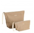 pouch mini heavy poplin - light earth