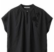 pomandére top cotton - black