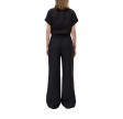 closed wide pants winona - black