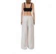 closed wide pants wynston - mud grey