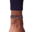anni lu clemence bracelet - faded denim