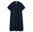 aiayu cille dress linen - navy