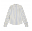hilda shirt - ecru/bleu