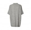 irma knit vest - grey melange