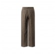 lea pants - brown