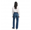 aiayu cooper highwaist straight jeans - worn blue