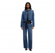 darts shrunken jacket seaside - denim blue