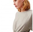 womens t-shirt ruzy - light grey melange 