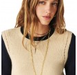 calora long sleeve sweater - beige