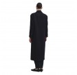 pomandére double-breasted coat - night blue