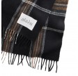 kaya wool scarf - mix black