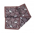 light bordeaux bloom scarf - bordeaux