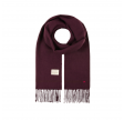 moismont scarf tudor no 855 taffeta - burgundy 