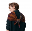 moismont scarf phenix no 854 taffeta - burgundy
