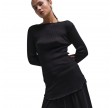 elegante blouse - black