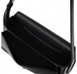 anine bing elly crossbody bag - hight shine black