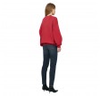 anine bing jaci sweatshirt - red